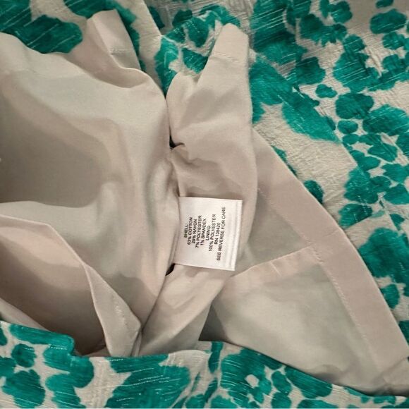 Carlisle Collection Meadow Plisse Jacquared Pants and Top Set - Picture 3 of 11